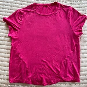 BuffBunny pink crush Halo baby tee xl